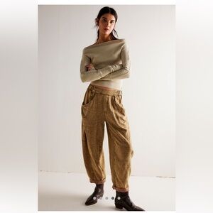 Free People High Road barrel Pants